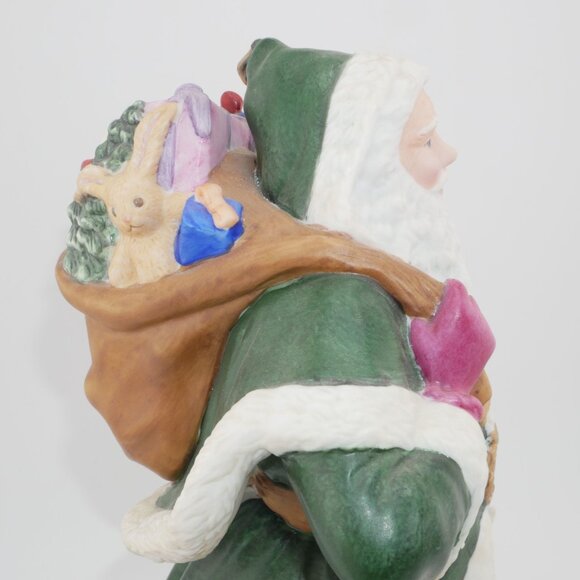 Victorian Santa Fine Porcelain Figurine By Lenox 1993 Vintage - Picture 9 of 13